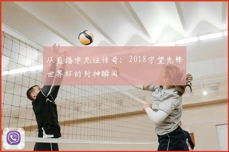 从直播中见证传奇:2018守望先锋世界杯的封神瞬间