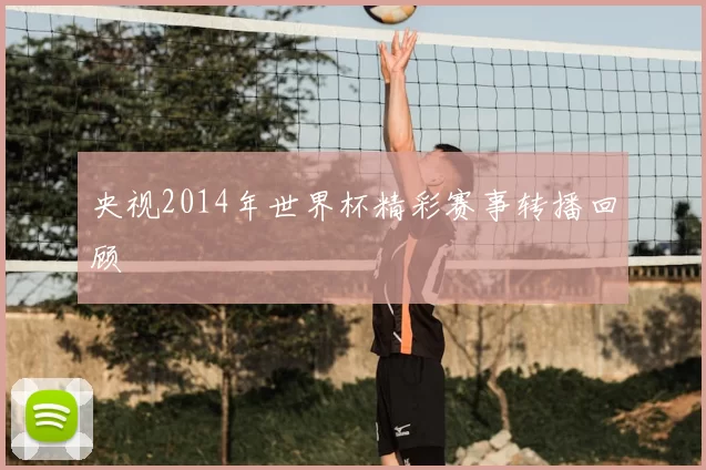 央视2014年世界杯精彩赛事转播回顾