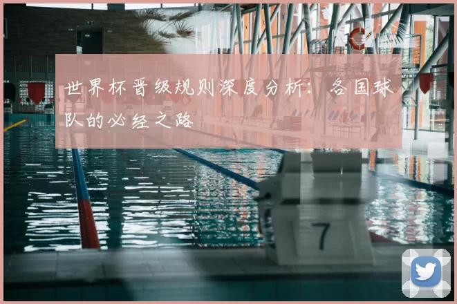 世界杯晋级规则深度分析：各国球队的必经之路